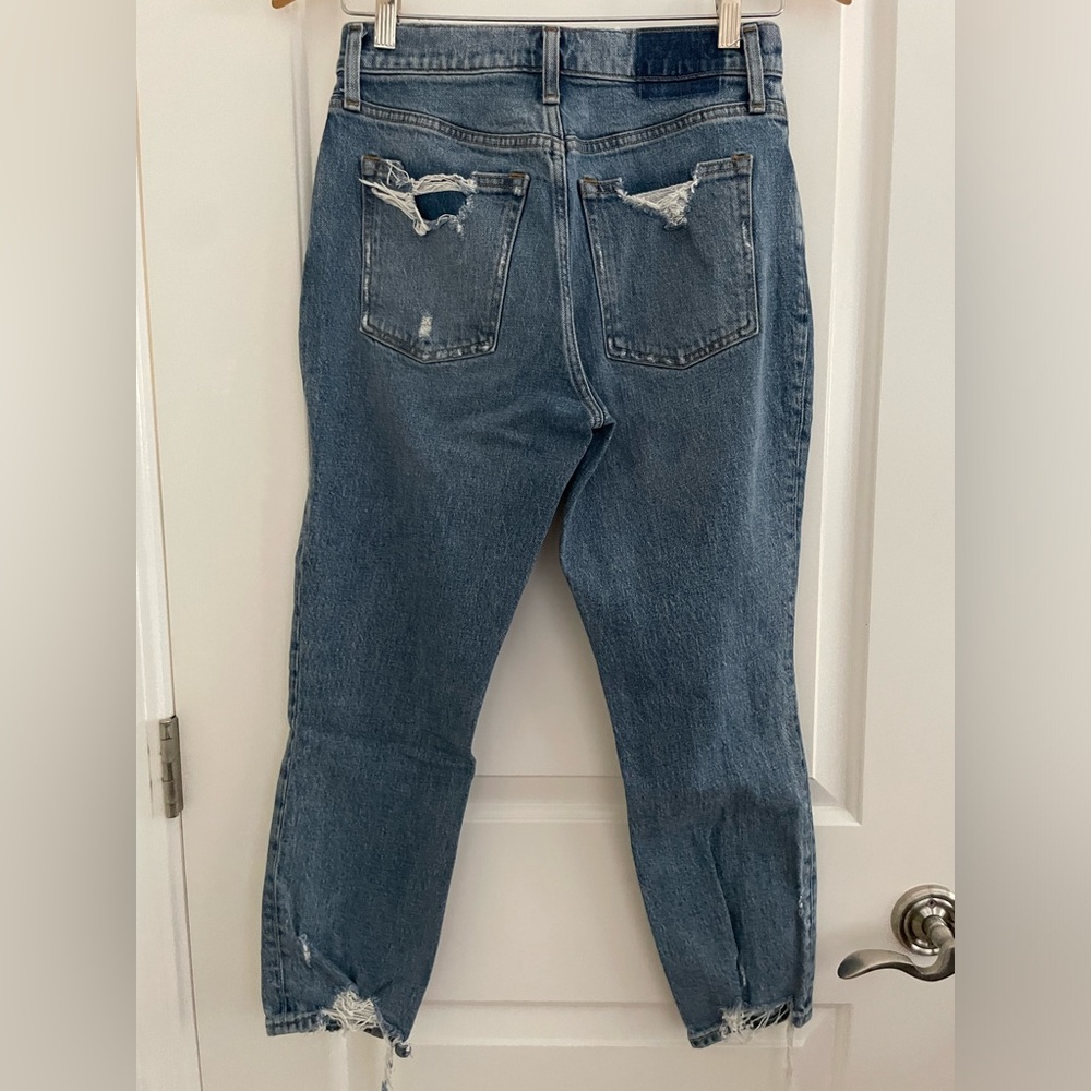 A&F High Rise Mom Jean - Picture 7 of 10